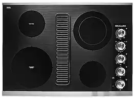 KitchenAid - 30" Electric Cooktop - Stainless Steel