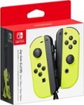 Front Zoom. Joy-Con (L/R) Wireless Controllers for Nintendo Switch - Neon Yellow.