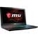 Left. MSI - 15.6" Laptop - Intel Core i7 - 16GB Memory - NVIDIA GeForce GTX 1060 - 1TB Hard Drive + 256GB Solid State Drive - Black.