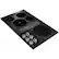 Alt View 11. KitchenAid - 36" Electric Cooktop - Black.