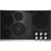 KitchenAid - 36" Electric Cooktop - Stainless steel - Front_Zoom