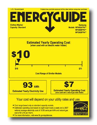 Customer Reviews: Samsung 3.9 Cu. Ft. 11-Cycle High-Efficiency Steam ...