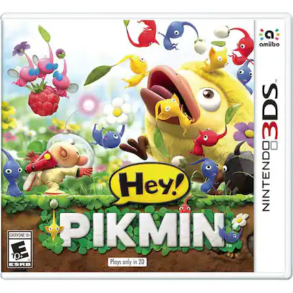 Front. Nintendo - Hey! Pikmin. - E10+ (Everyone 10+)