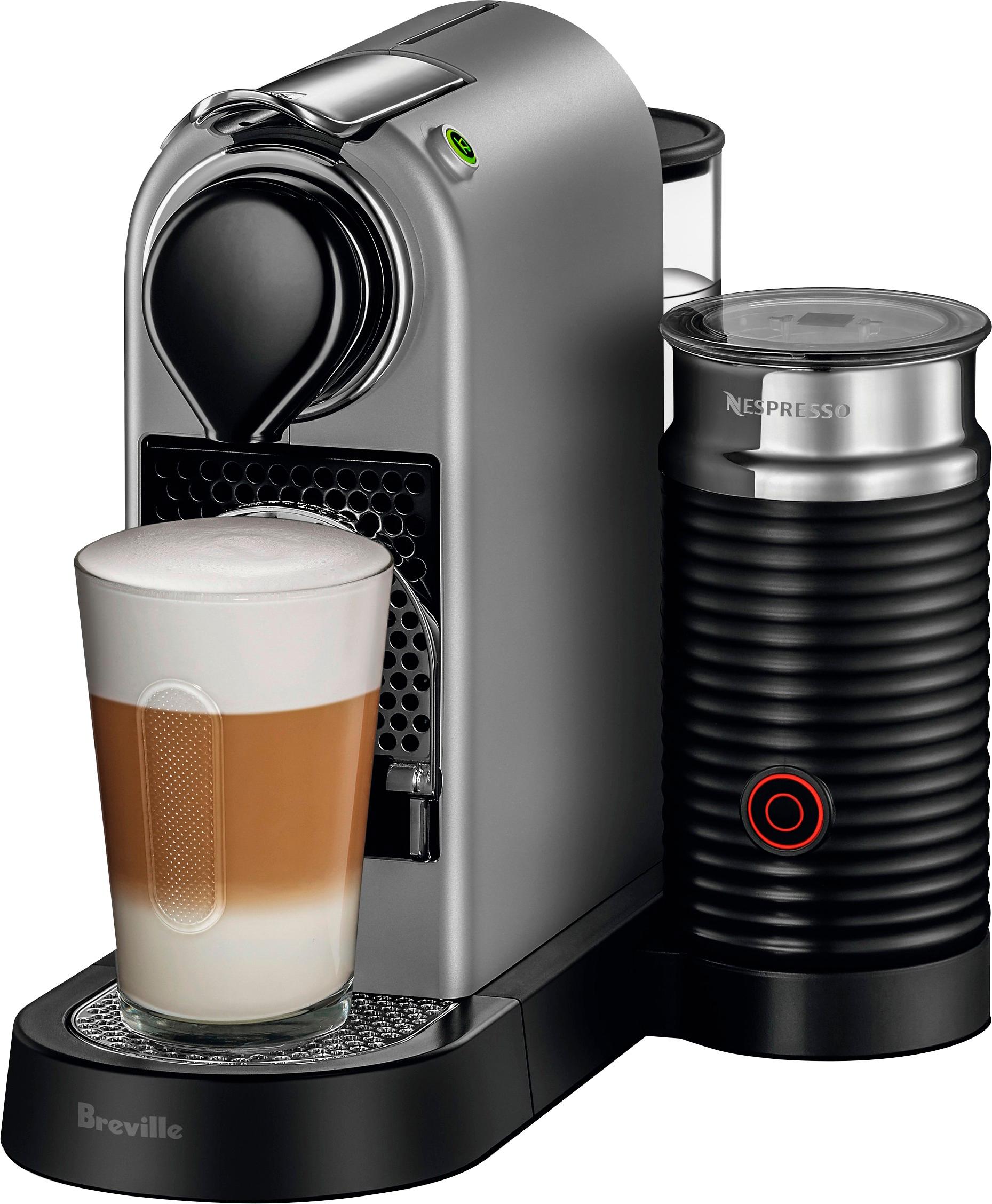 Polering frivillig Forud type Best Buy: Nespresso CitiZ & Milk Espresso Machine by Breville Silver  BEC680SIL1BUC1