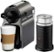 Front Zoom. Nespresso - Inissia Espresso Machine with Aeroccino Milk Frother by Breville - Titan.