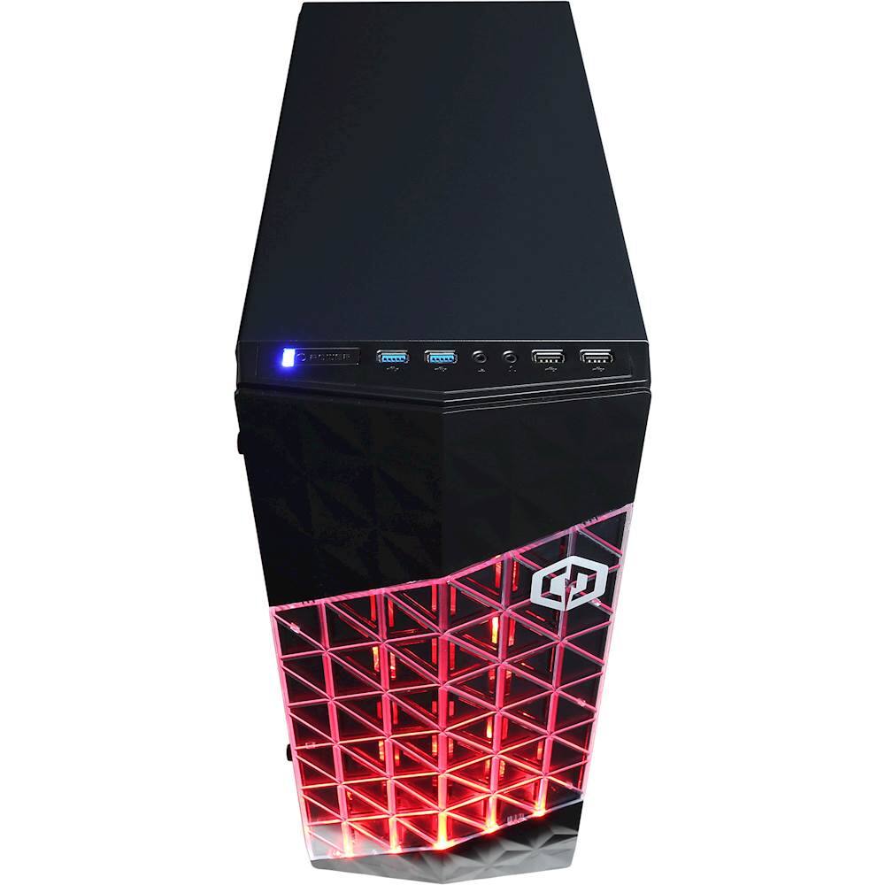 Best Buy: CyberPowerPC Gamer Master Desktop AMD Ryzen 5 1600 8GB Memory  NVIDIA GeForce GTX 1070 2TB Hard Drive Black/Red GMA400