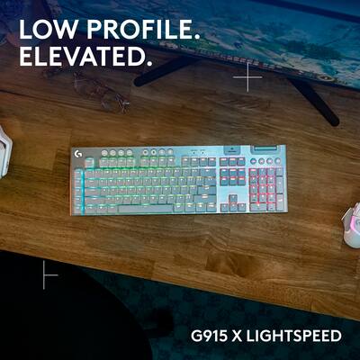 Logitech G915 X LIGHTSPEED Full size Wireless Mechanical GL Brown Logitech G915 X LIGHTSPEED Full size Wireless Mechanical GL Brown