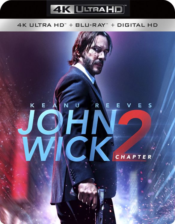 John Wick: Chapter 2 [Includes Digital Copy] [4K Ultra HD Blu-ray/Blu-ray] [2017]
