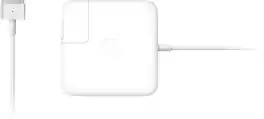 Apple - 45W MagSafe 2 Power Adapter with Magnetic DC Connector - White