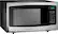 Angle. Insignia™ - 0.9 Cu. Ft. Compact Microwave - Stainless Steel.