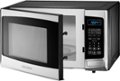 Alt View 11. Insignia™ - 0.9 Cu. Ft. Compact Microwave - Stainless Steel.