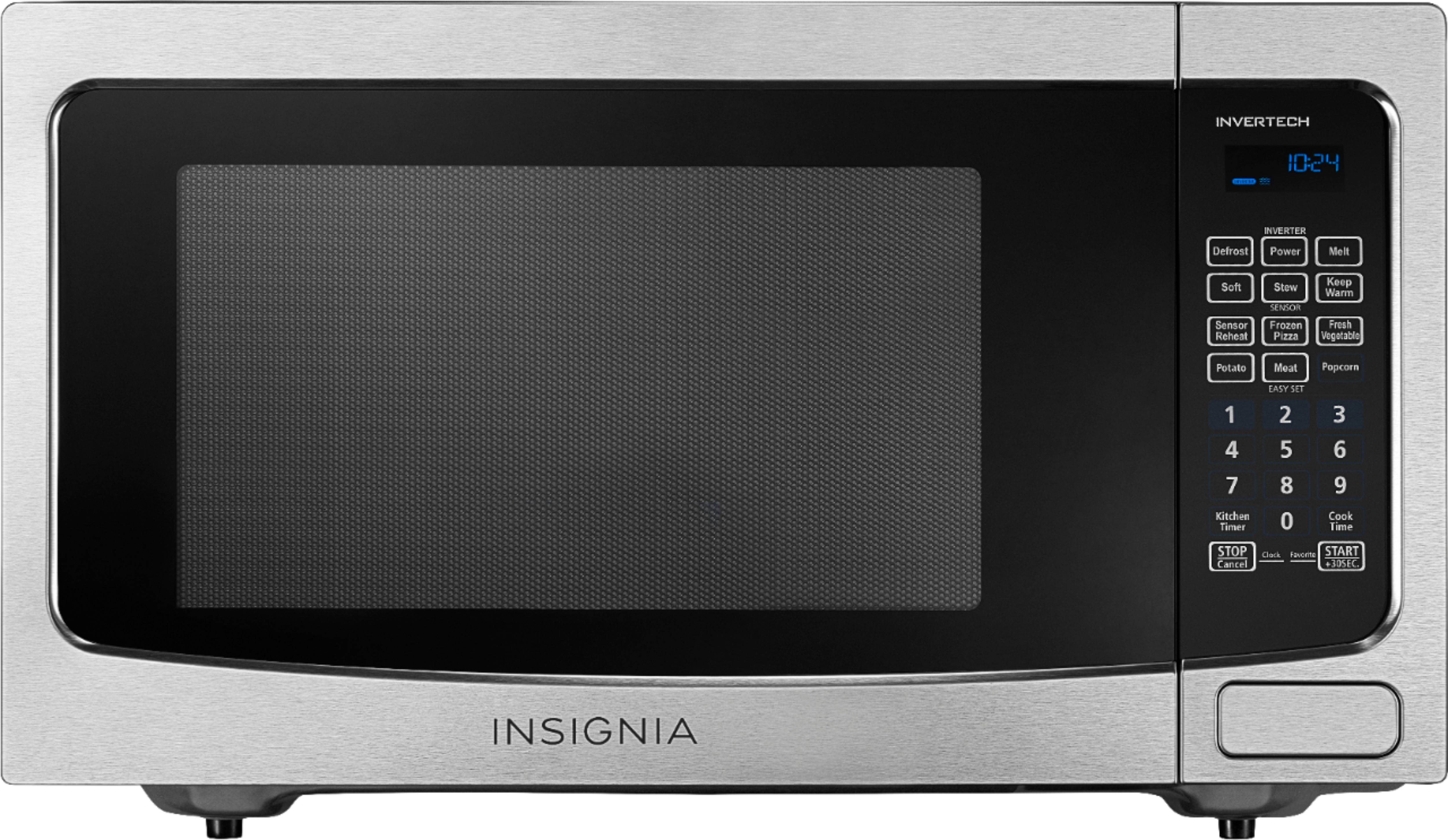 Best Buy: 1.6 Cu. Ft. Family-Size Microwave Stainless steel NS-MW16SS8