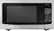 Front. Insignia™ - 1.6 Cu. Ft. Family-Size Microwave - Stainless Steel.