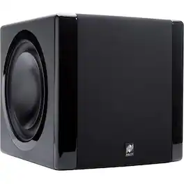 Niles - 8" 1200-Watt Powered Subwoofer - Black