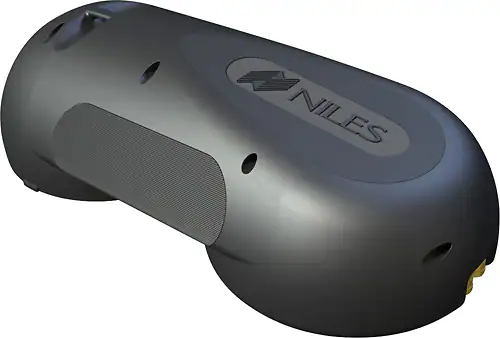 Angle. Niles - 7" Rear Wave Isolating Back Box - Black.