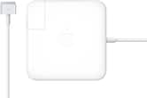 Apple - 85W MagSafe 2 Power Adapter with Magnetic DC Connector (for MacBook Pro with Retina display) - White