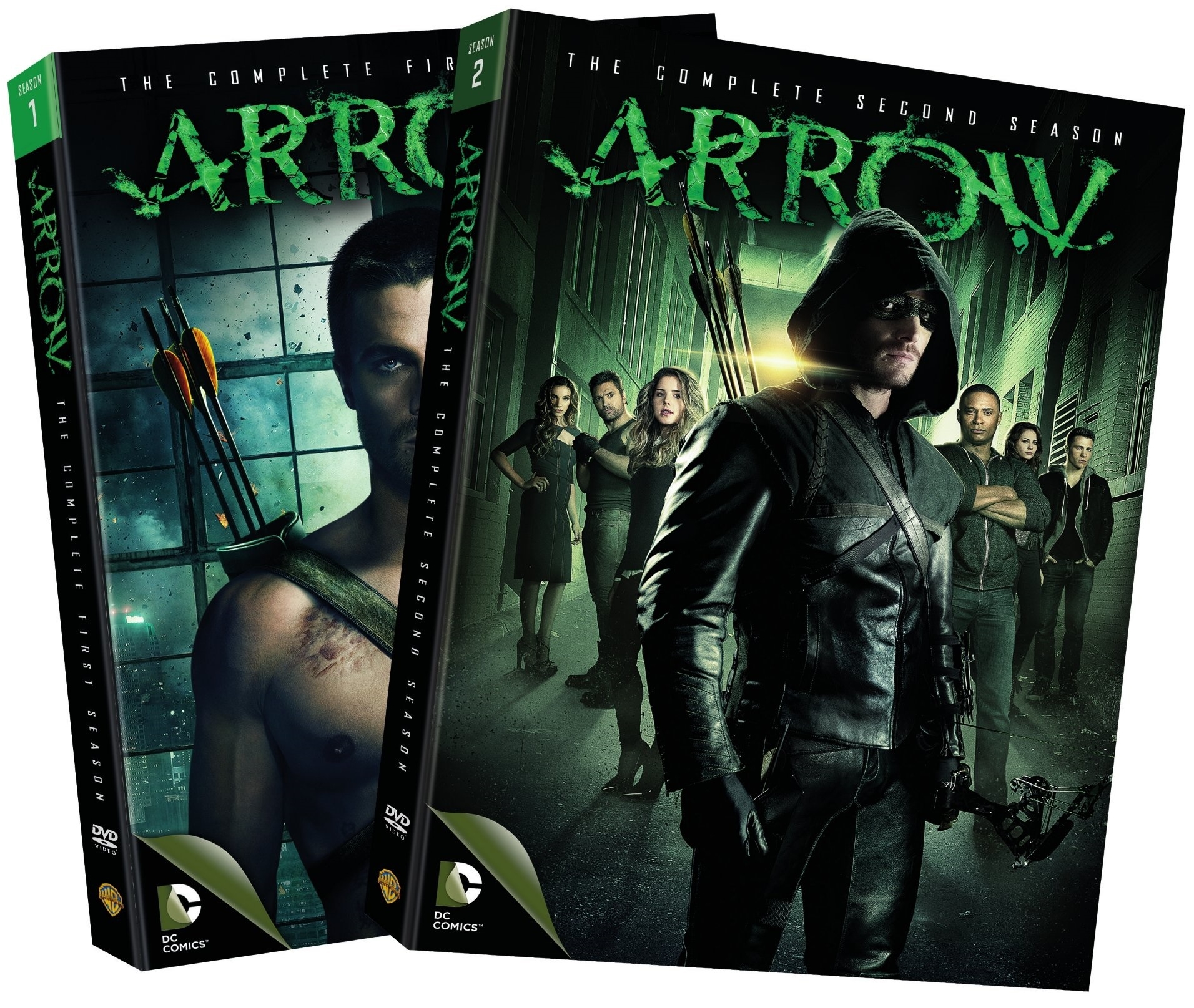 Arrow: Season 1 and Season 2 [DVD]