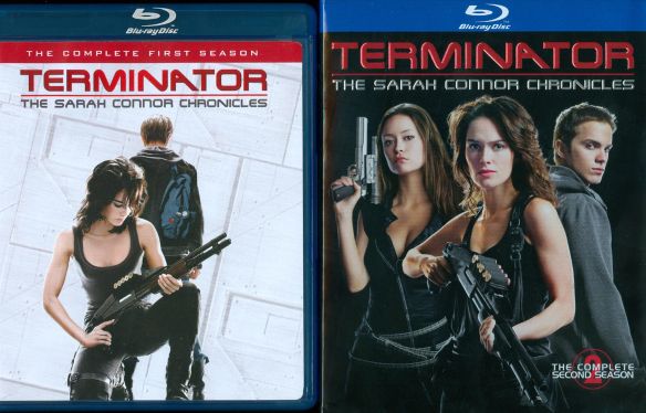  Terminator: The Sarah Connor Chronicles - Seasons 1 &amp; 2 [8 Discs] [Blu-ray]