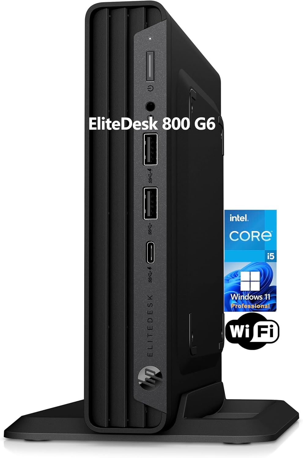 EliteDesk 800 G6  
Intel Core i5  
Windows 11 Professional  
Wi-Fi