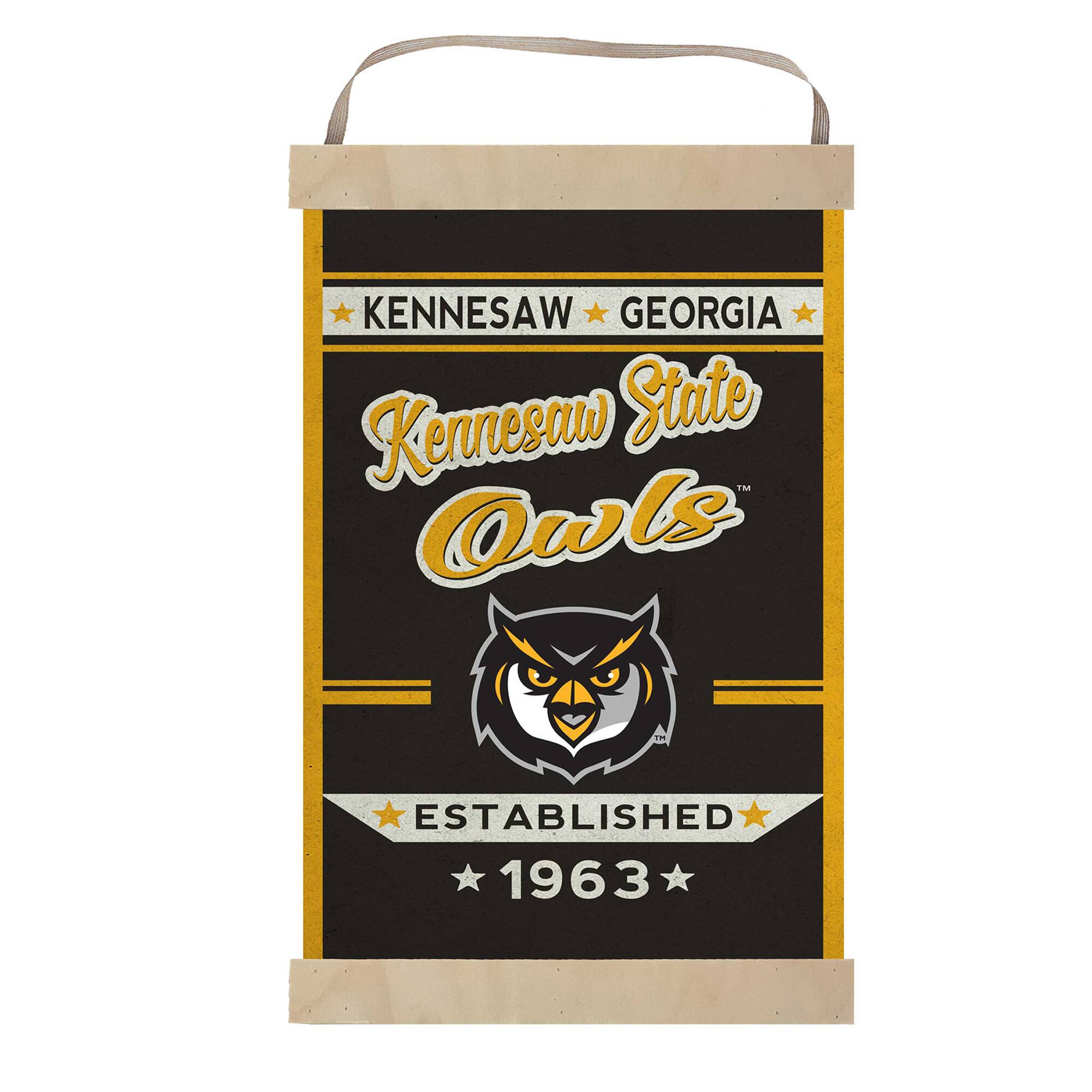 KENNESAW GEORGIA  
Kennesaw State Owls  
ESTABLISHED 1963