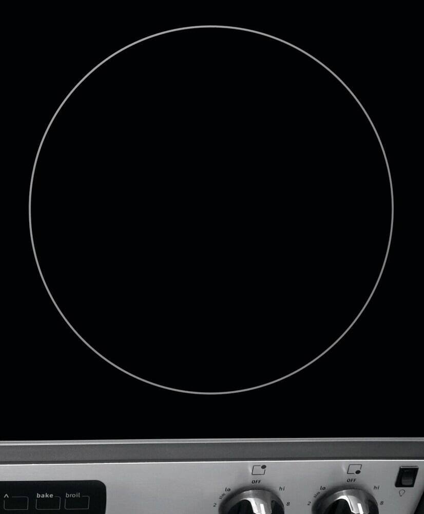 Frigidaire 5.3 Cu. Ft. SelfCleaning Freestanding Electric Range Black stainless steel