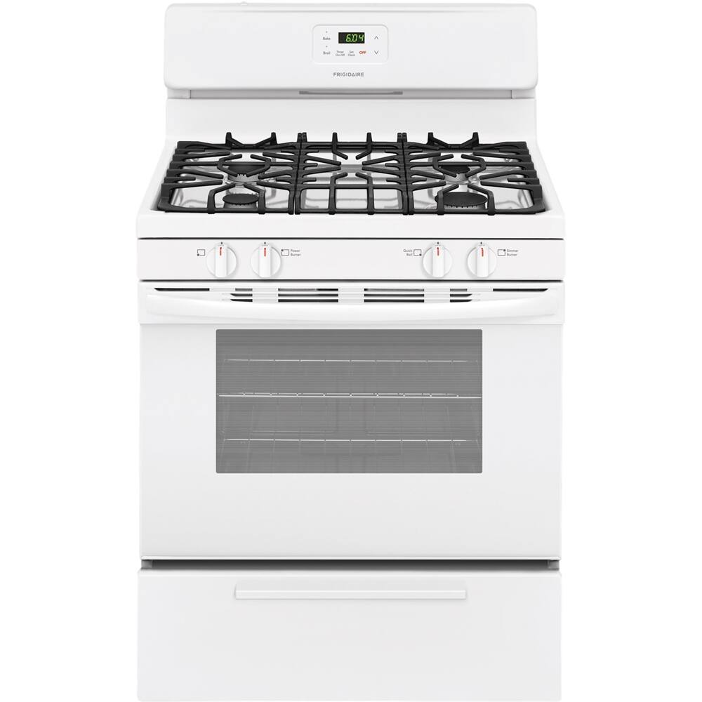 Best Buy Frigidaire Freestanding Gas Range White FFGF3051TW