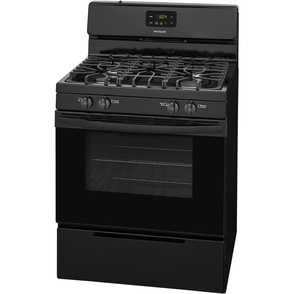 Best Buy Frigidaire Freestanding Gas Range Black FFGF3051TB