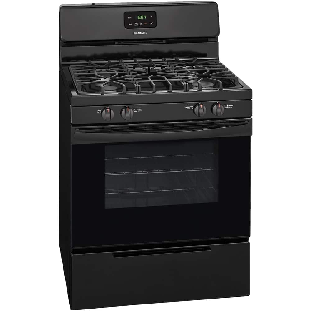 Best Buy: Frigidaire Freestanding Gas Range Black FFGF3051TB