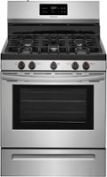 Frigidaire - Self-Cleaning Freestanding Gas Range - Stainless steel - Front_Zoom