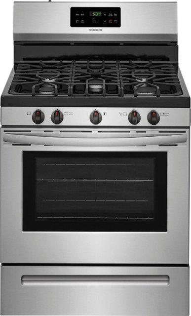 Frigidaire – Self-Cleaning Freestanding Gas Range – Stainless steel