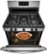 Alt View Zoom 12. Frigidaire - Self-Cleaning Freestanding Gas Range - Stainless steel.