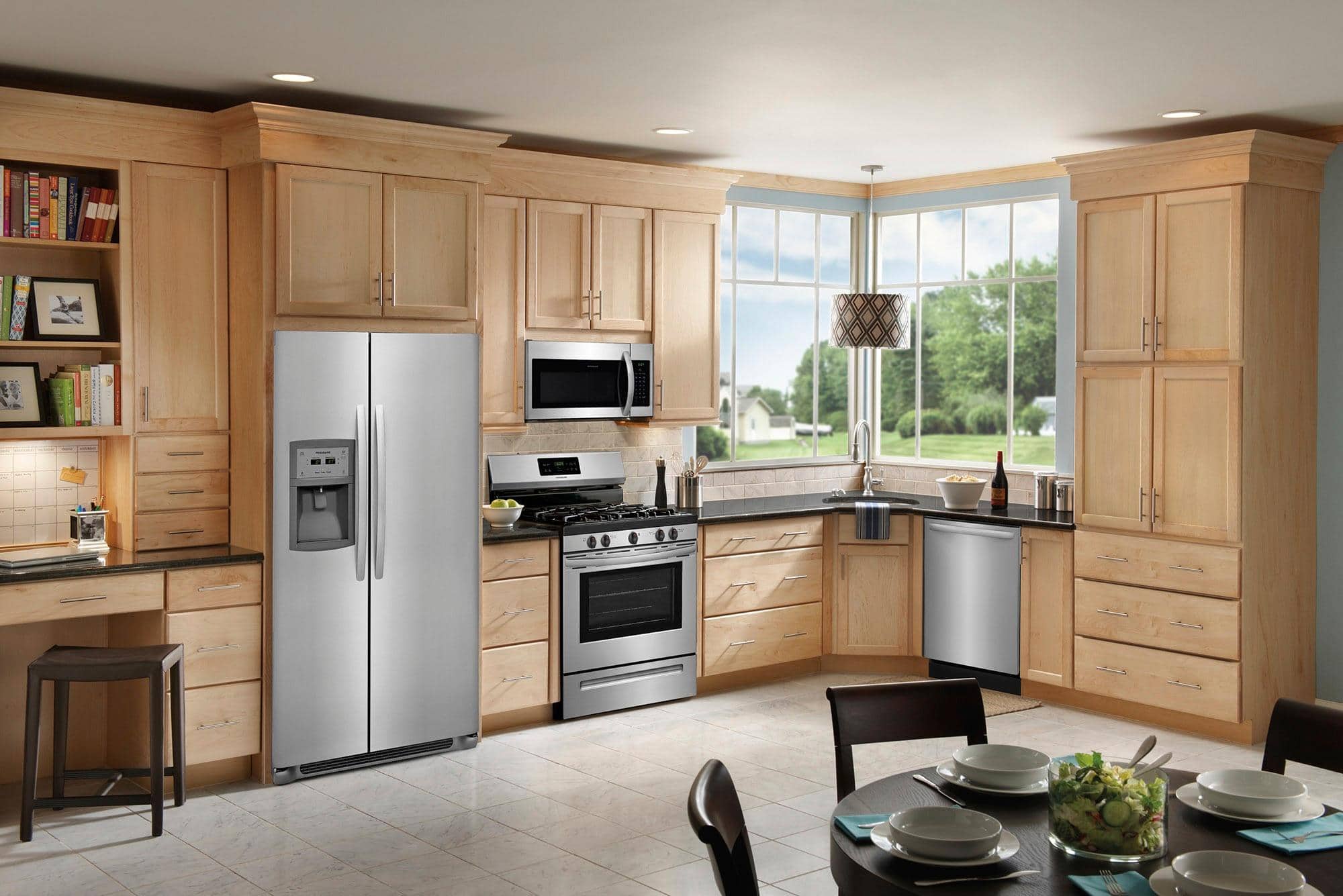 Alt View 14. Frigidaire - Self-Cleaning Freestanding Gas Range - Stainless Steel.