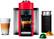 Front. De'Longhi - Nespresso Vertuo Coffee and Espresso Maker by De'Longhi with Aeroccino Milk Frother - Shiny Red.