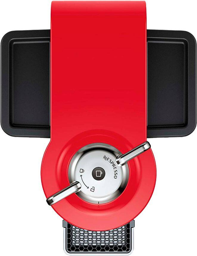 Alt View 12. De'Longhi - Nespresso Vertuo Coffee and Espresso Maker by De'Longhi with Aeroccino Milk Frother - Shiny Red.