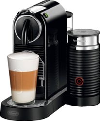 De'Longhi - Nespresso CitiZ&milk Espresso Machine - Limousine Black - Front_Zoom
