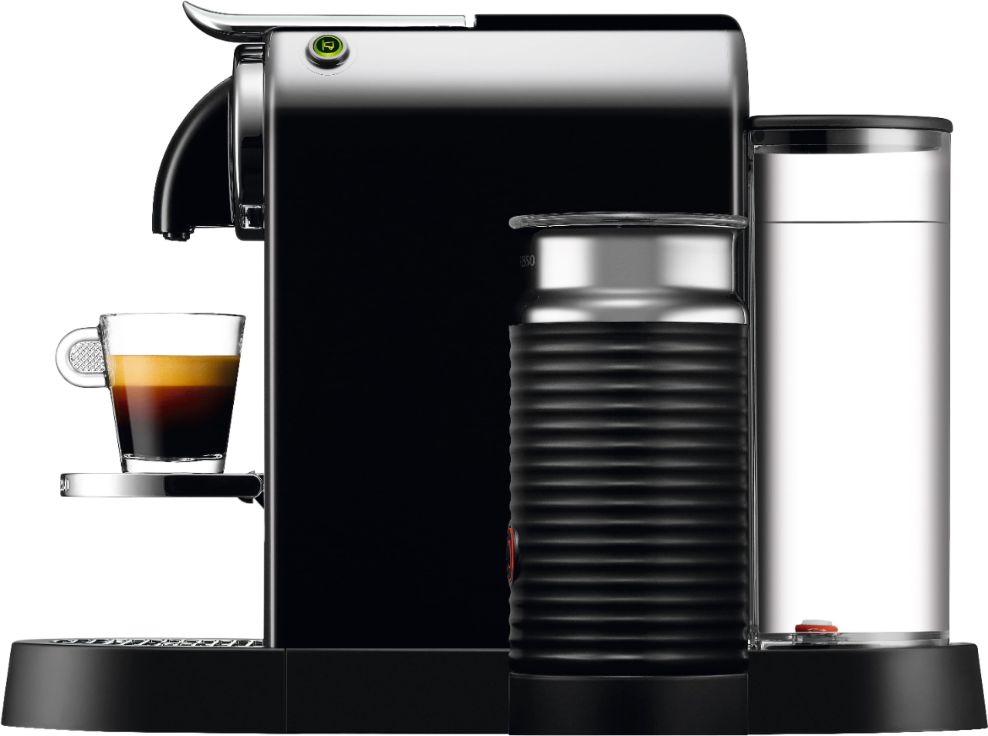 Alt View 13. De'Longhi - Nespresso CitiZ&milk Espresso Machine - Limousine Black.