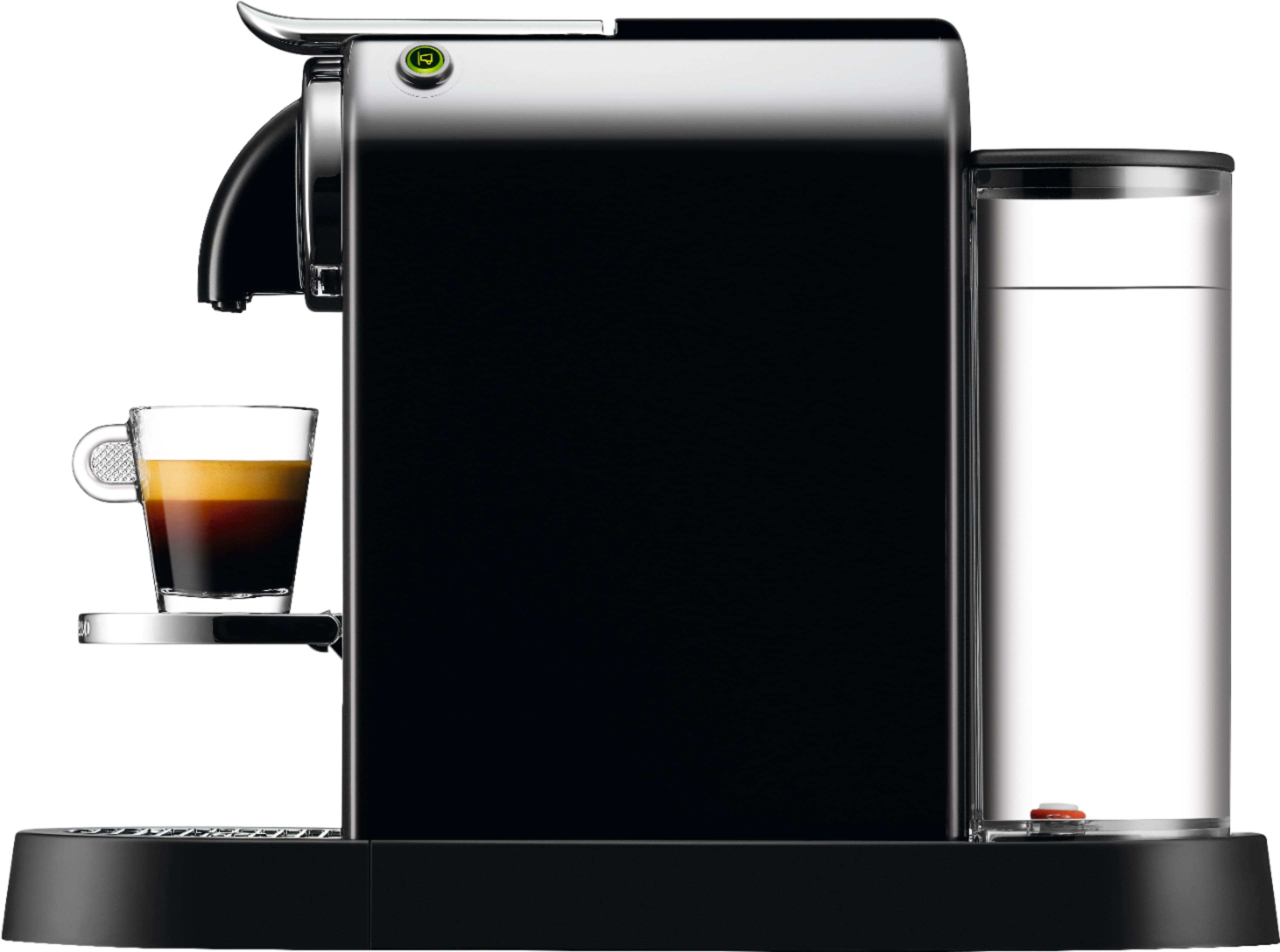 Alt View 12. Nespresso - CitiZ Espresso Machine by De'Longhi - Limousine Black.