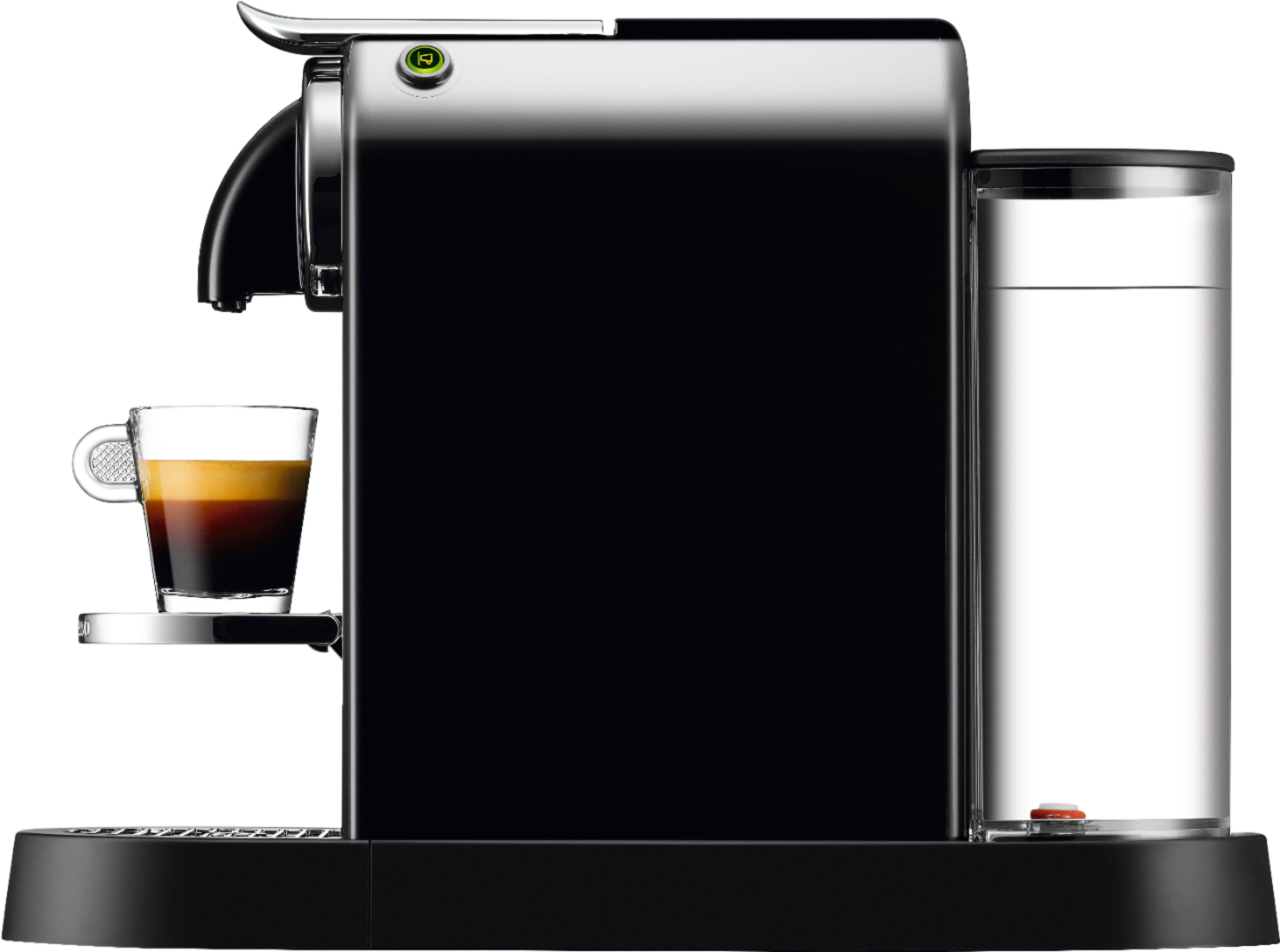 Alt View 12. Nespresso - CitiZ Espresso Machine by De'Longhi - Limousine Black.