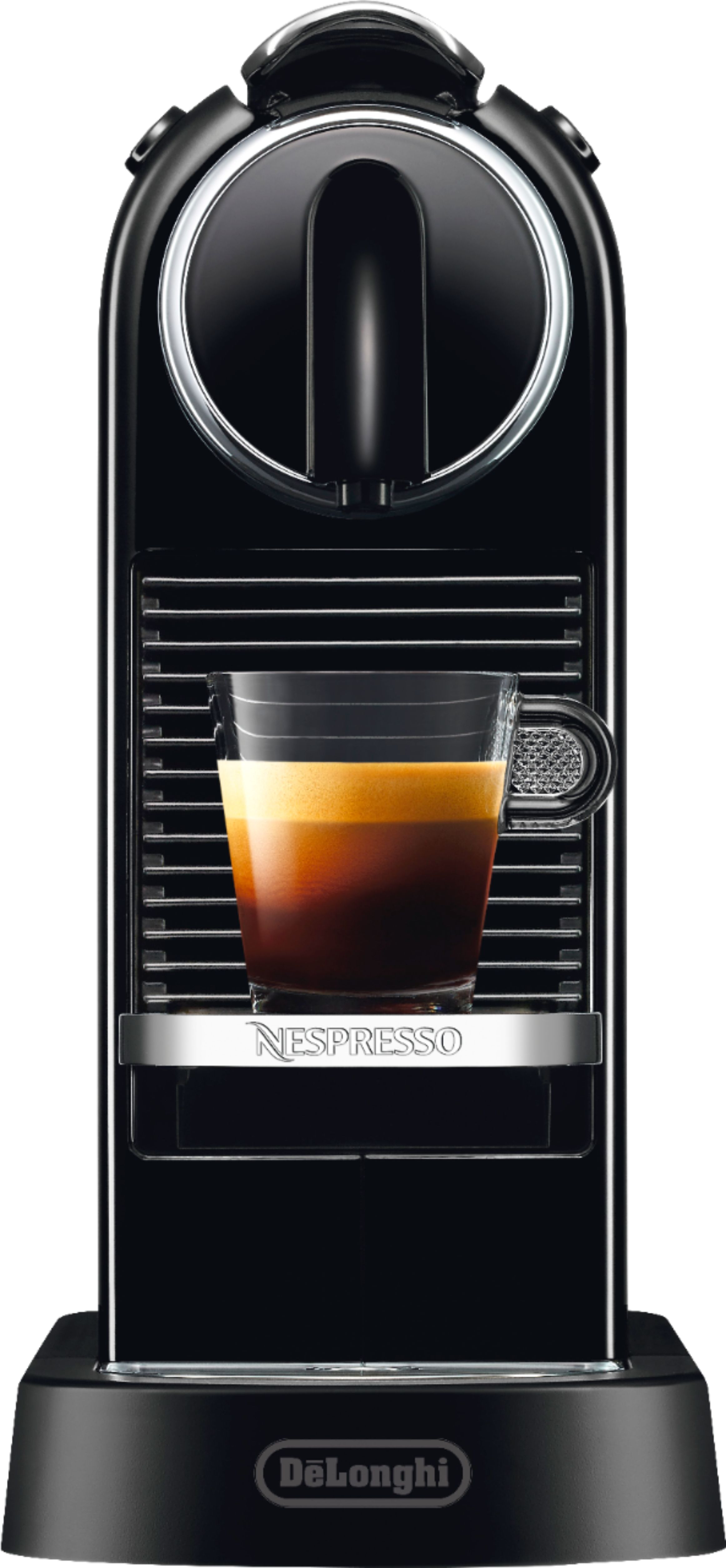 sovende komponent Kompatibel med Nespresso CitiZ Espresso Machine by De'Longhi Limousine Black EN167B - Best  Buy