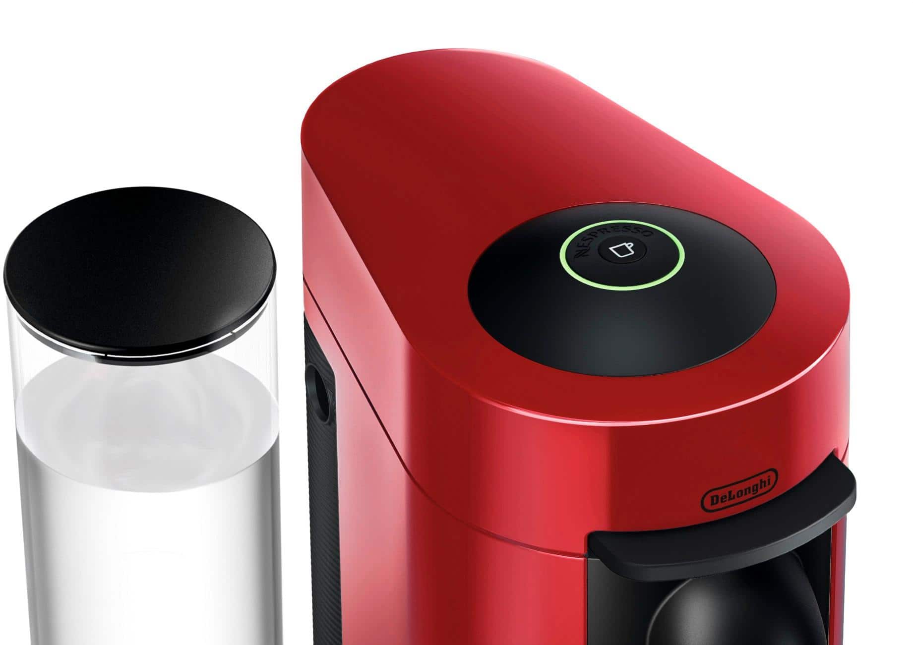 Alt View 11. Nespresso - Vertuo Plus Coffee and Espresso Maker by De'Longhi - Cherry Red.