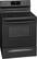 Angle. Frigidaire - Self-Cleaning Freestanding Electric Range - Black.