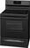Left. Frigidaire - Self-Cleaning Freestanding Electric Range - Black.