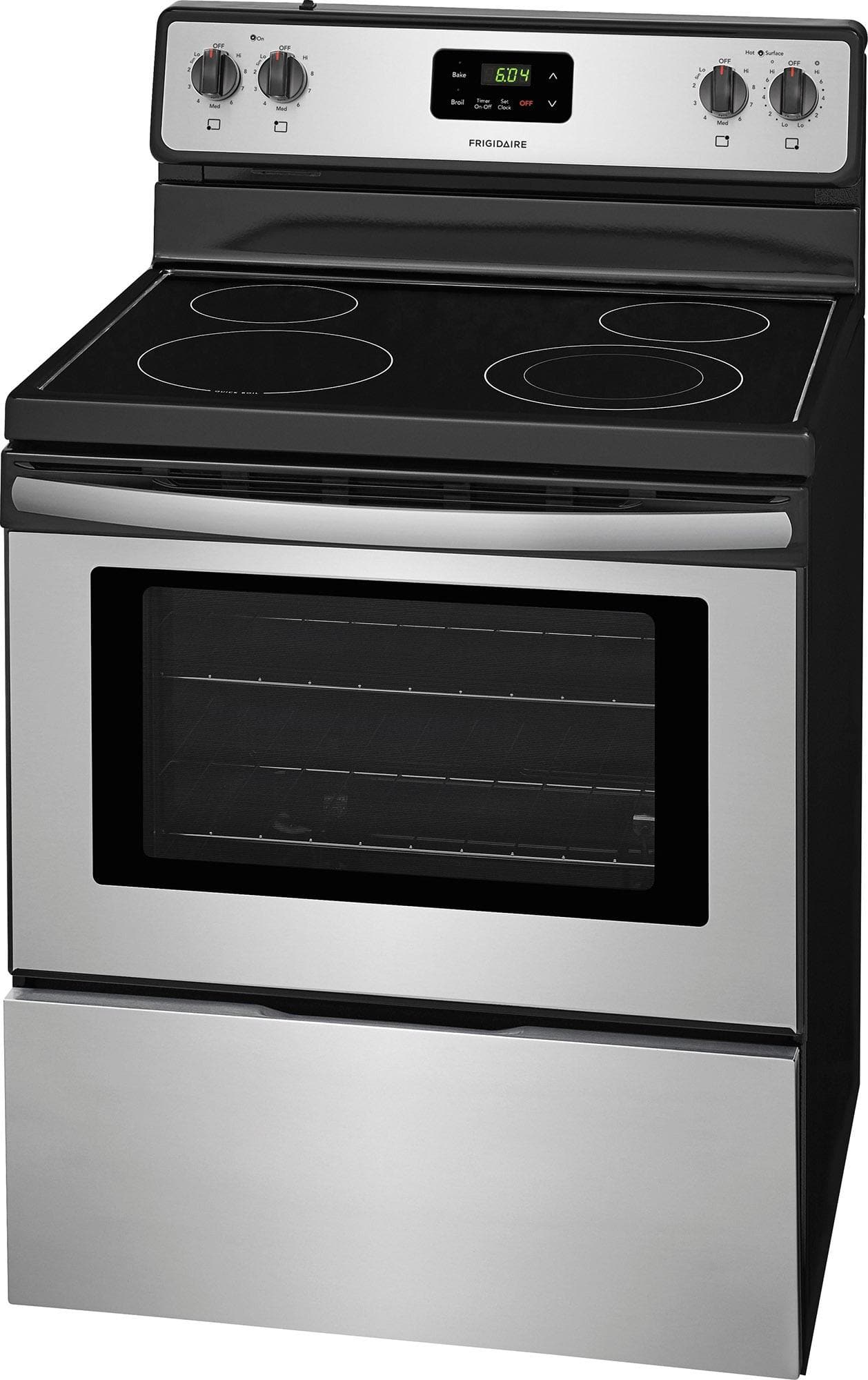 Best Buy: Frigidaire Freestanding Electric Range Stainless steel FFEF3051TS