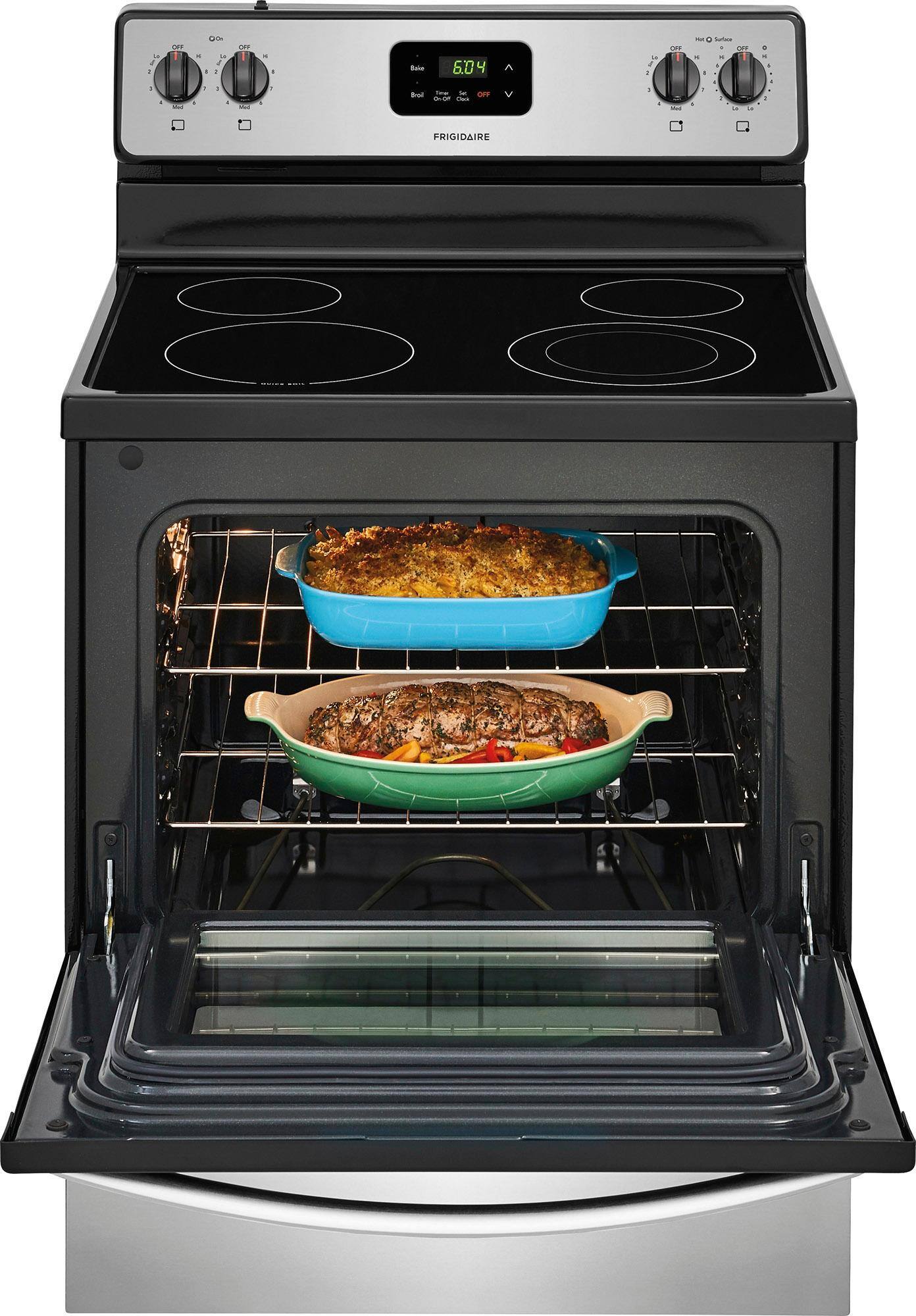 Best Buy Frigidaire Freestanding Electric Range Stainless steel FFEF3051TS