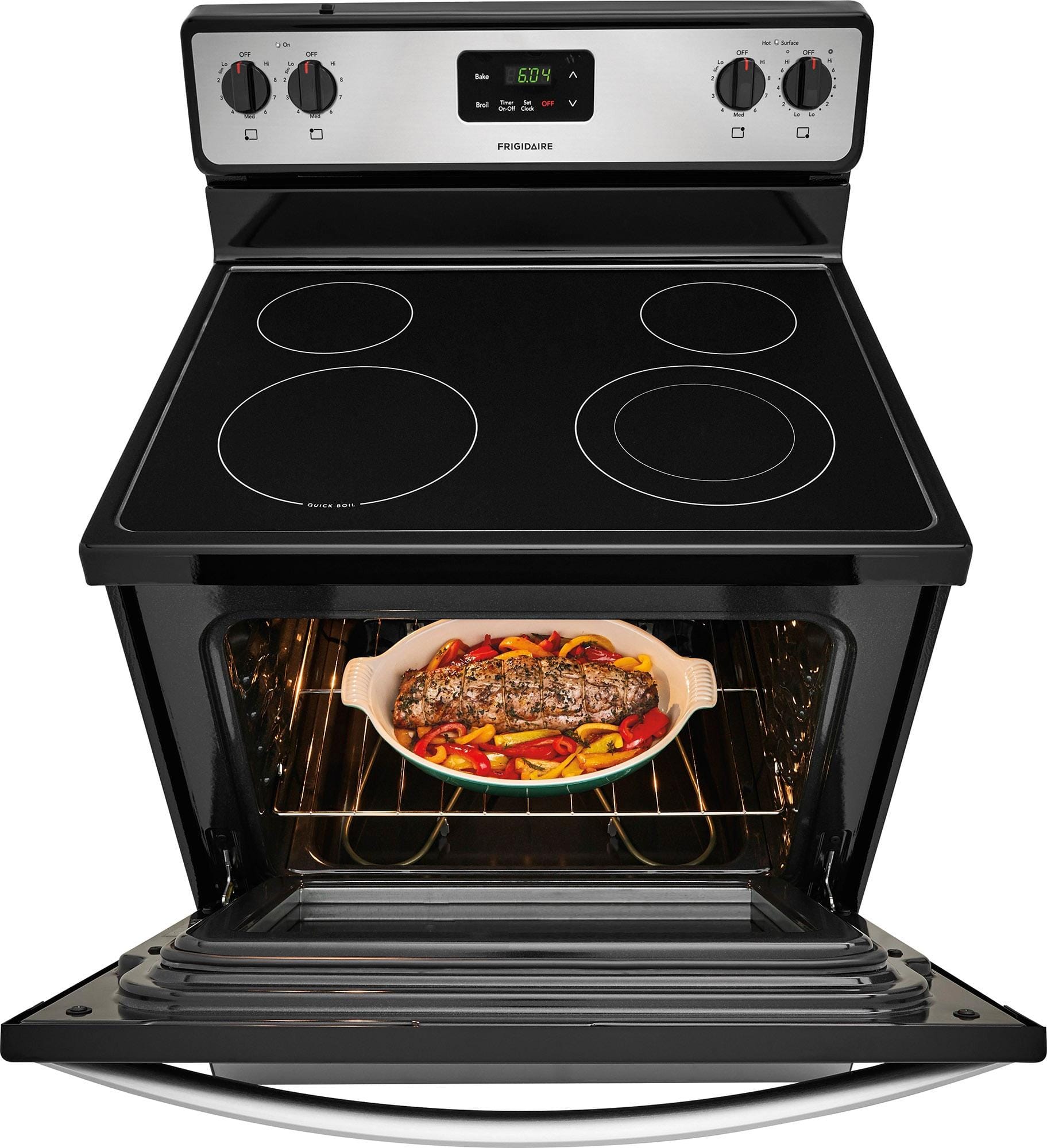 Best Buy Frigidaire Freestanding Electric Range Stainless steel FFEF3051TS