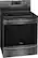 Angle. Frigidaire - Gallery 5.4 Cu. Ft. Self-Cleaning Freestanding Electric Convection Range.