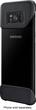 Samsung - Two Piece Cover for Samsung Galaxy S8+ - Black - Larger Front