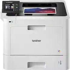 Front. Brother - HL-L8360CDW Wireless Color Laser Printer - Gray.