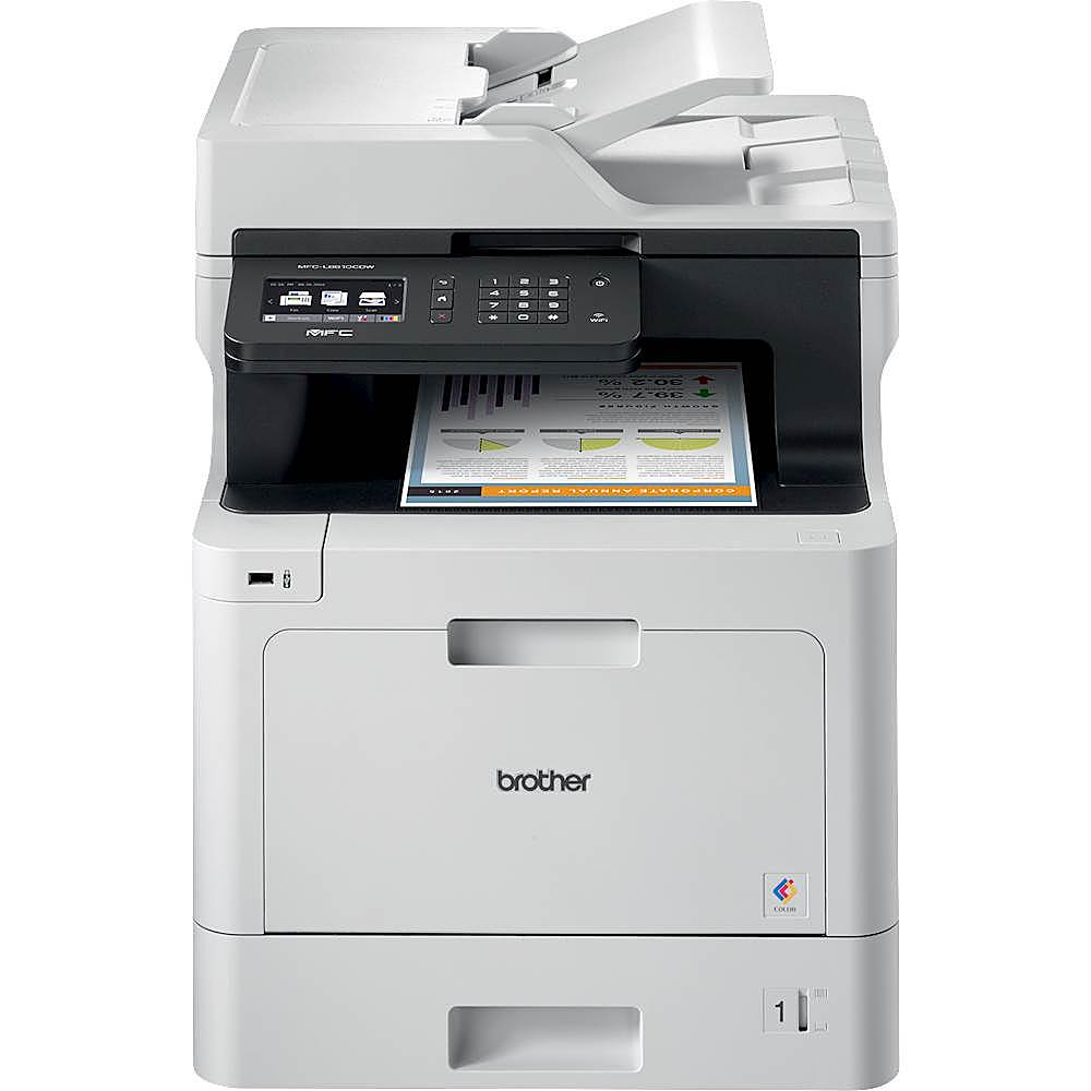 MFC-L8610CDW Wireless Color All-in-One Laser Printer White - Best