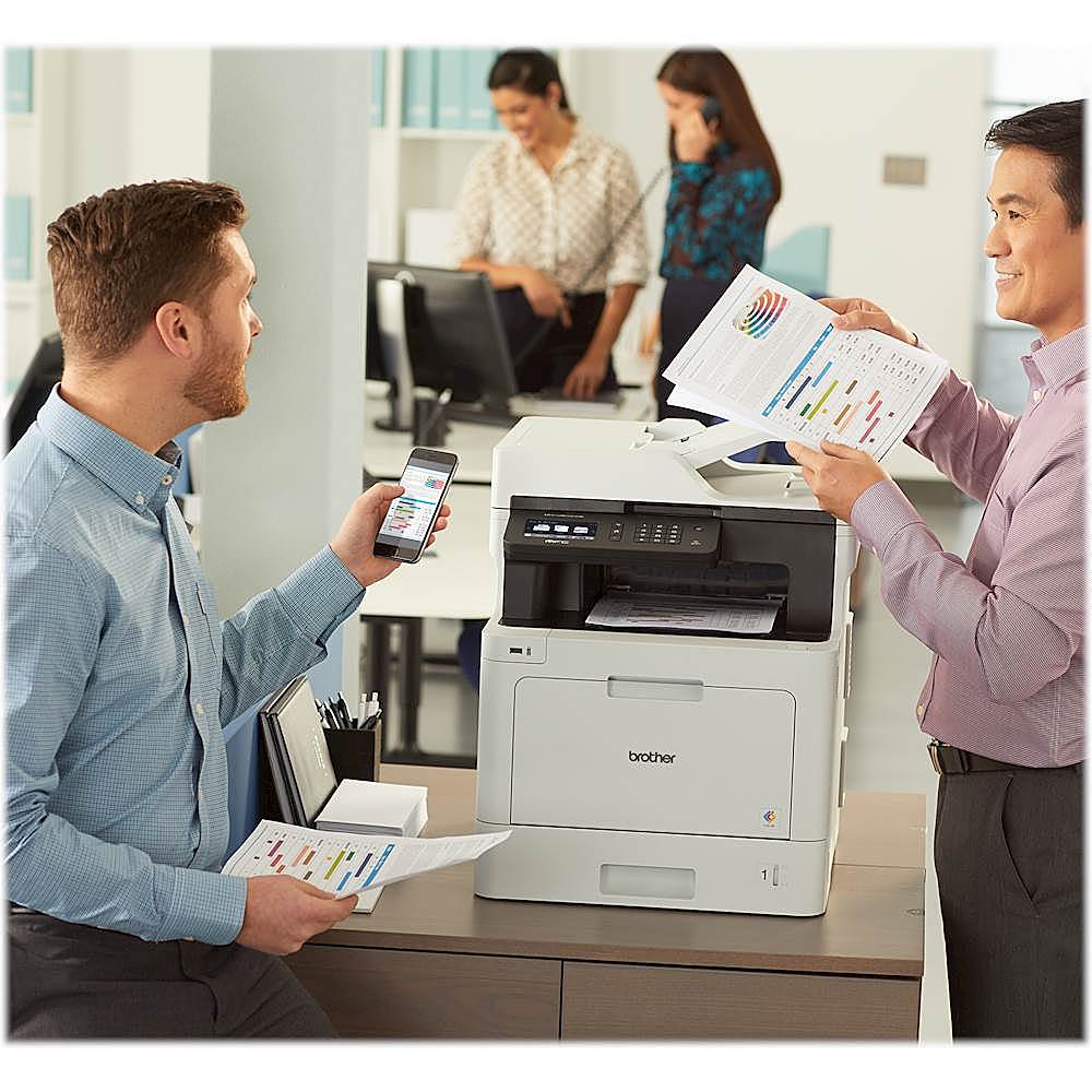 MFCL8690CDWZU1 - Brother MFC-L8690CDW A4 Colour Multifunction Laser Printer  4977766774383